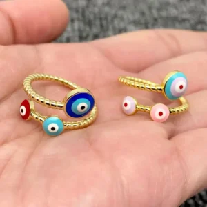 enamel-evil-eye-gold-adjustable-rings