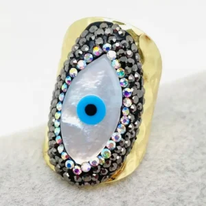 turkish-eye-evil-eye-inlaid-rhinestone-shell-ring
